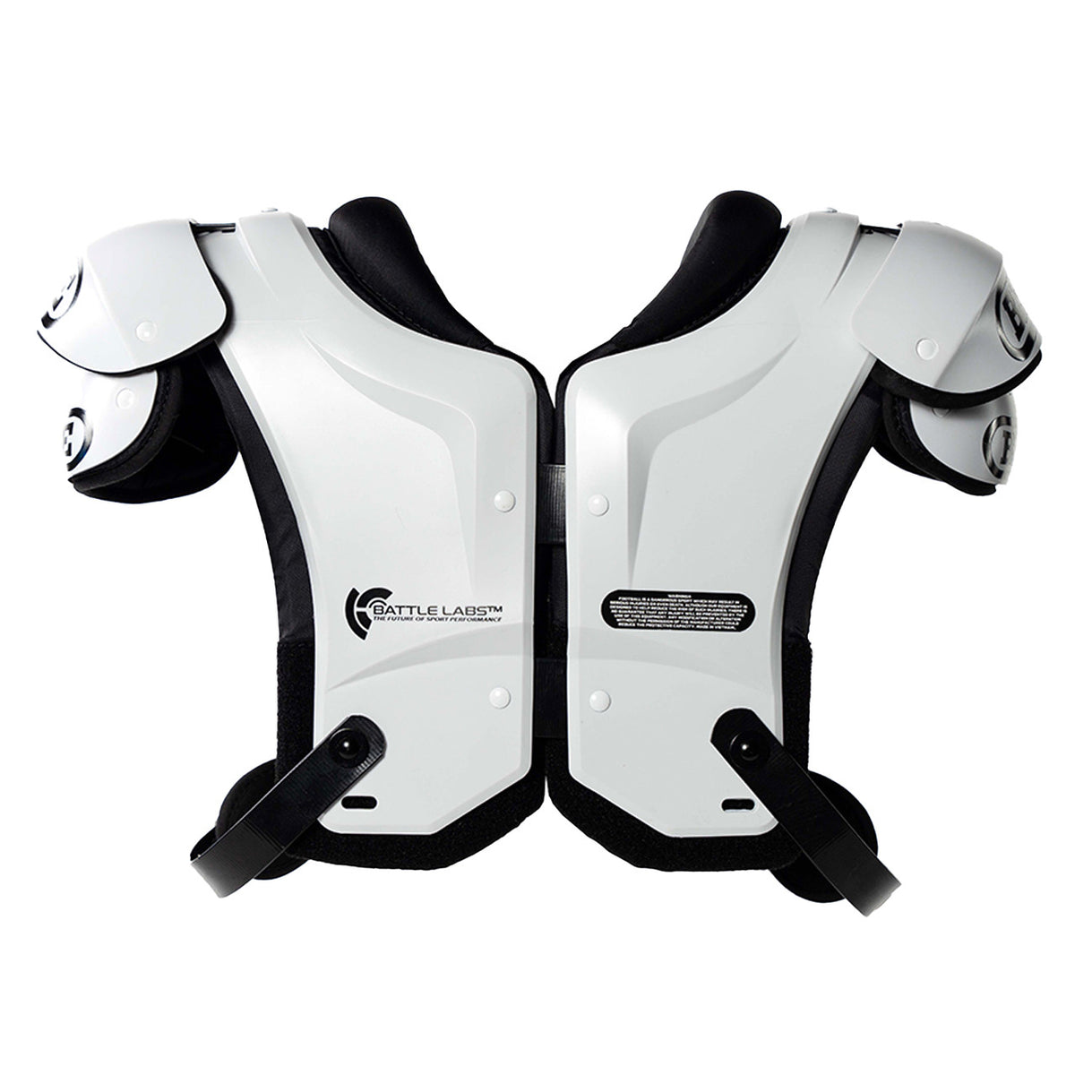 Defender Lightweight Football Shoulder Pads Battle Sports