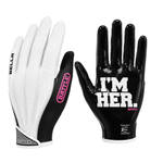 I'm HER Bella Female Receiver Football Gloves