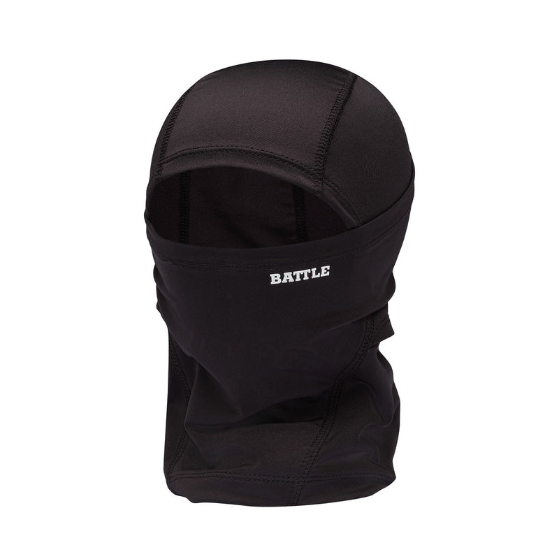 Black; Battle Football Performance Mask, Breathable Athletic Sports Mask