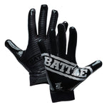 Black; Adult Football Receiver Gloves