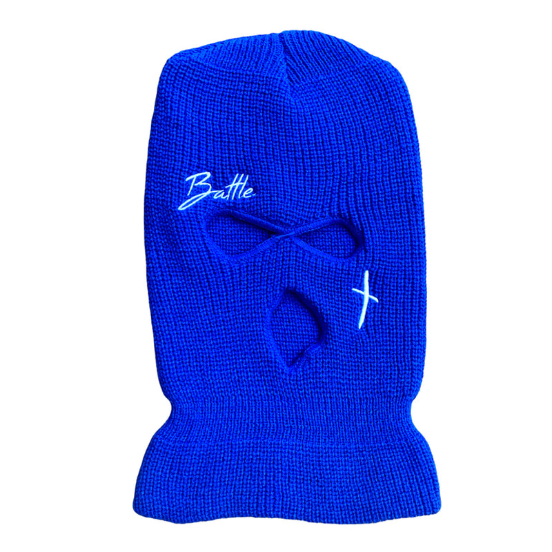 Blue; Athletic Face Mask - Battle Sports Full Mask 2.0