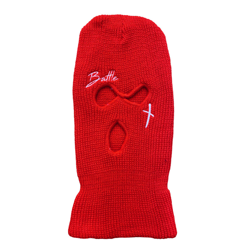Red; Athletic Face Mask - Battle Sports Full Mask 2.0