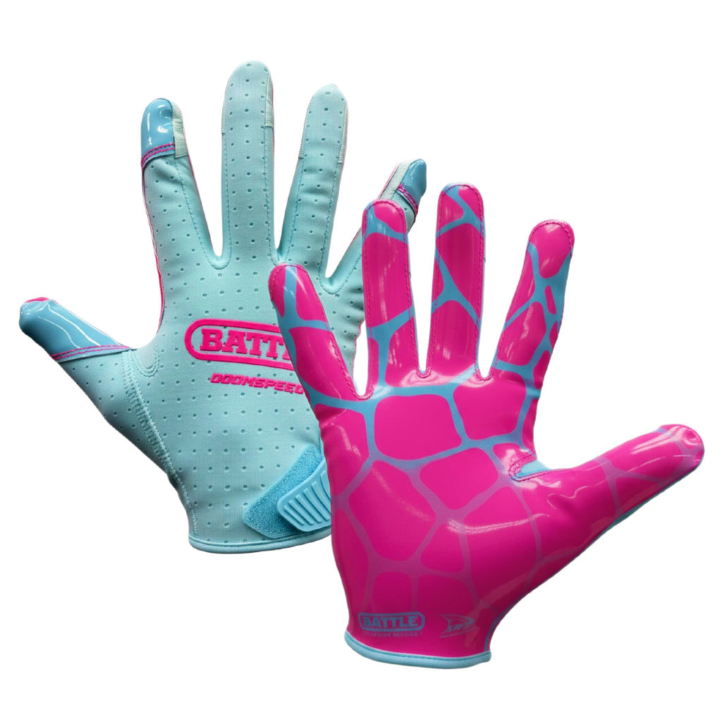 BATTLE DOOM SPEED アメフトグローブ L サイズ Giraffe Doom Speed Receiver Football Gloves | Battle Sports