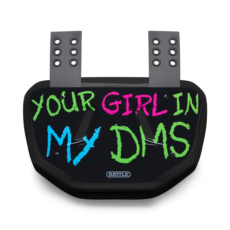 In My DMs Football Back Flap