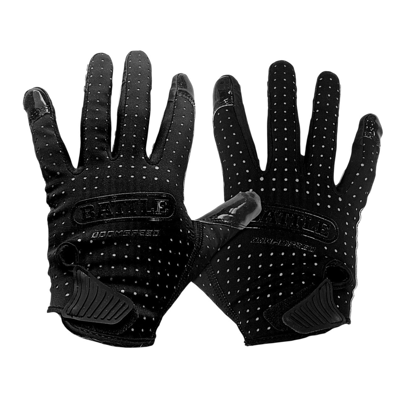 Chrome Skulls Doom Speed Receiver Football Gloves | Battle Sports