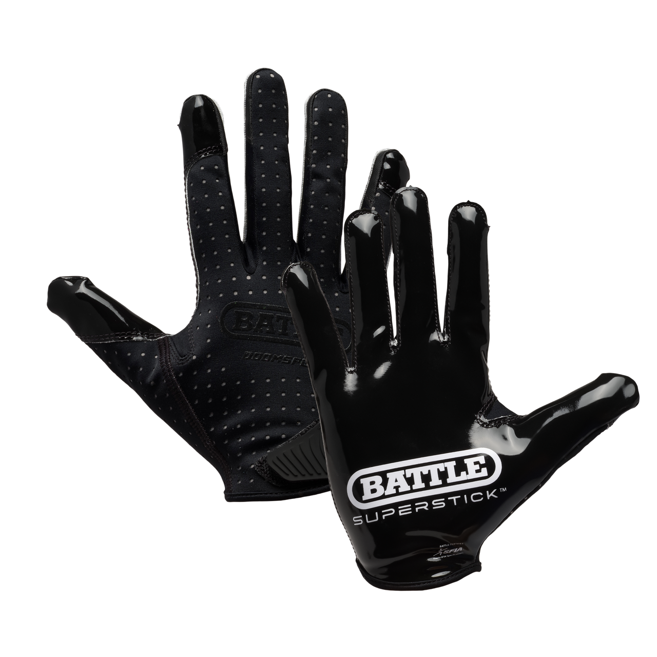 BATTLE DOOM SPEED アメフトグローブ L サイズ Doom Speed Receiver Football Gloves | Battle Sports