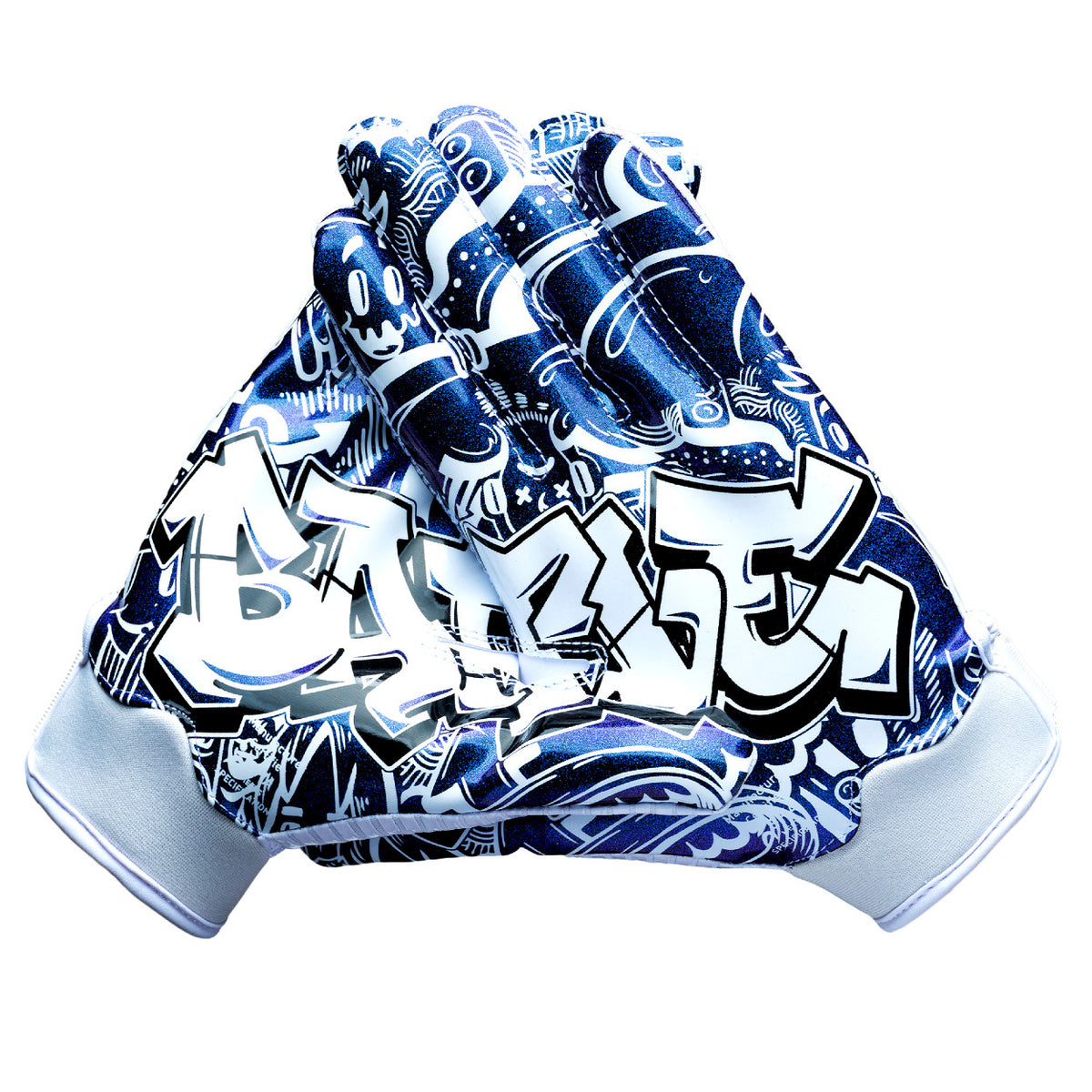 graffiti gear Prism Graffiti Doom Receiver Football Gloves