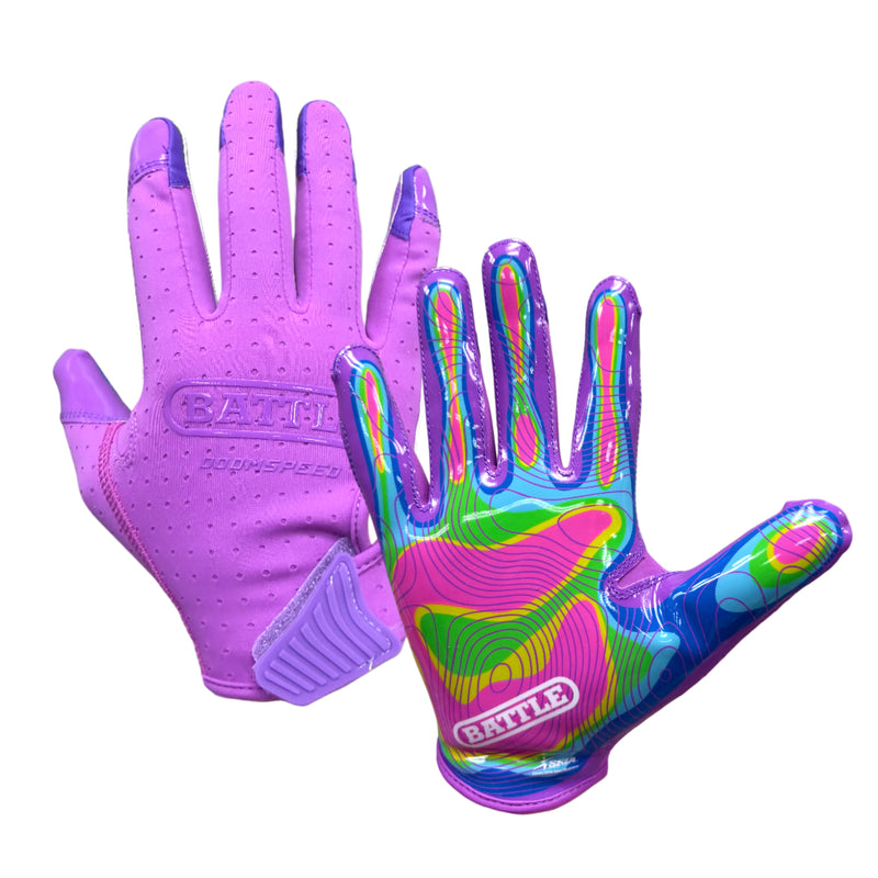 Heat Map Doom Speed Receiver Football Gloves