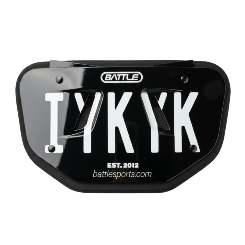 IYKYK Football Back Plate - Adult