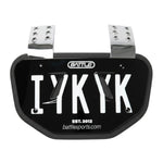 IYKYK Football Back Plate - Adult
