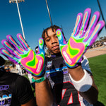 Heat Map Doom Speed Receiver Football Gloves