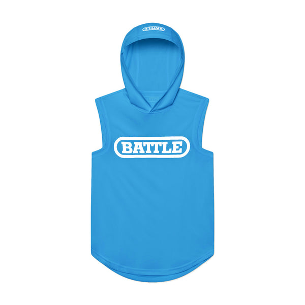 Light Action Sleeveless Athletic Hoodie for Adults & Youth