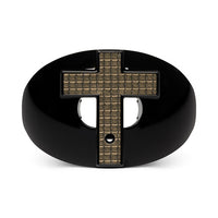3D Diamond Cross Chrome Oxygen Football Mouthguard