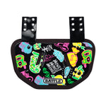 Back Plate with colorful graphics and 'BATTLE' branding on a white 