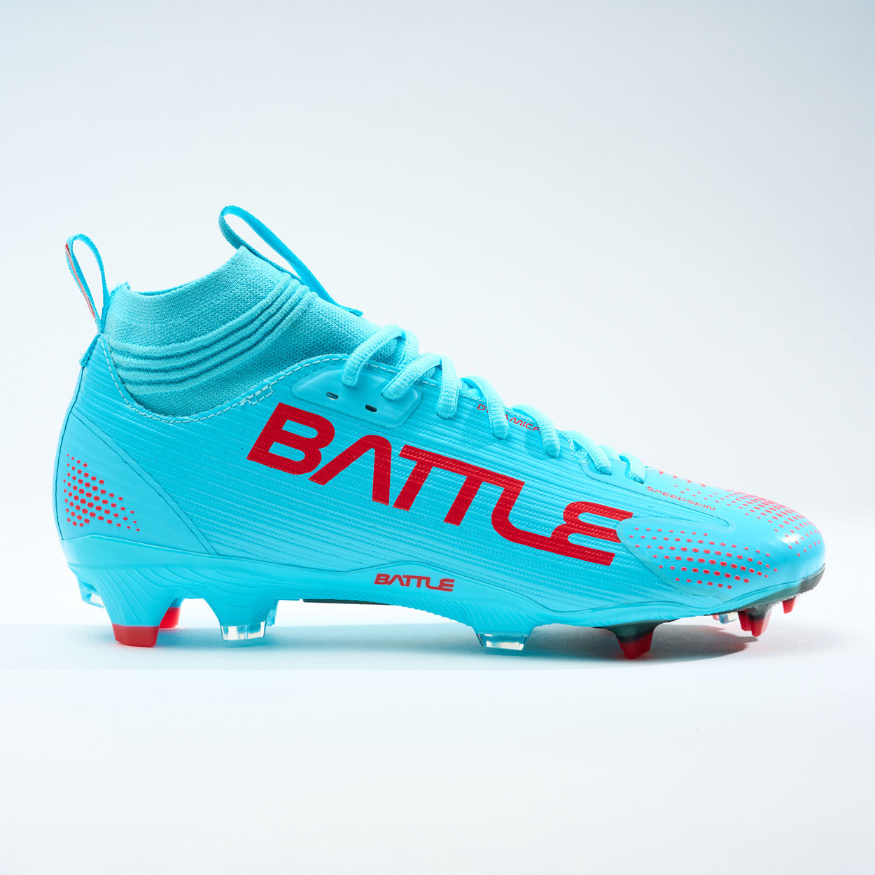 teal football cleats