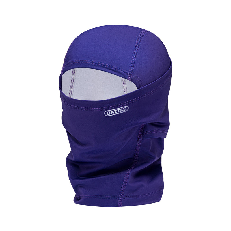 Purple; Battle Football Performance Mask, Breathable Athletic Sports Mask