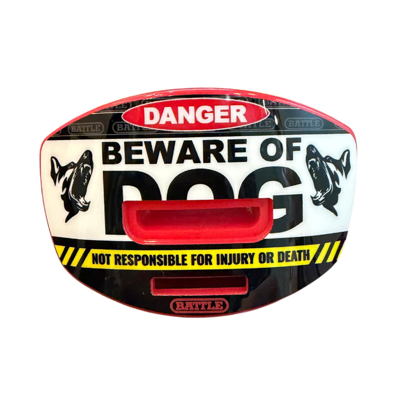 Beware of Dog Speed X Mouthguard with Interchangeable Thick Strap