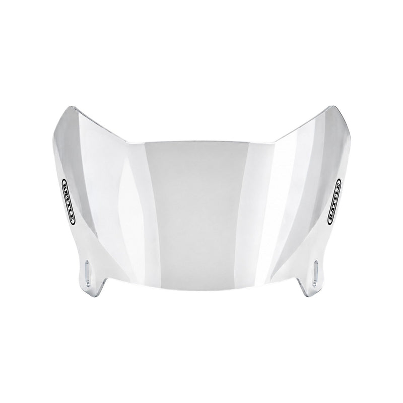 Battle Eclipse Helmet Visor, clear, with anti-fog and UV protection, tool-less installation.