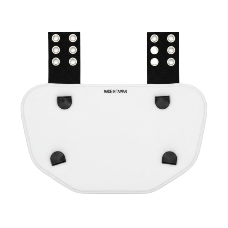 White and black backplate