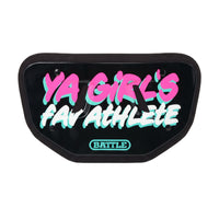 Ya Girl's Favorite Athlete Football Back Plate