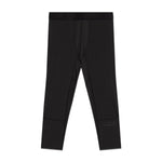 Black/Black; Men's 3/4 Compression Tights