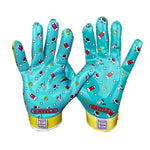 Battle Sports Alien Cloaked Receiver Gloves - Adult and Youth