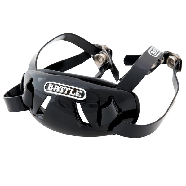 Black; Battle Chin Strap for Adult and Youth Football Helmets