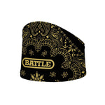 Black/Gold; Stylish Bandana for Sports and Outdoor Activities