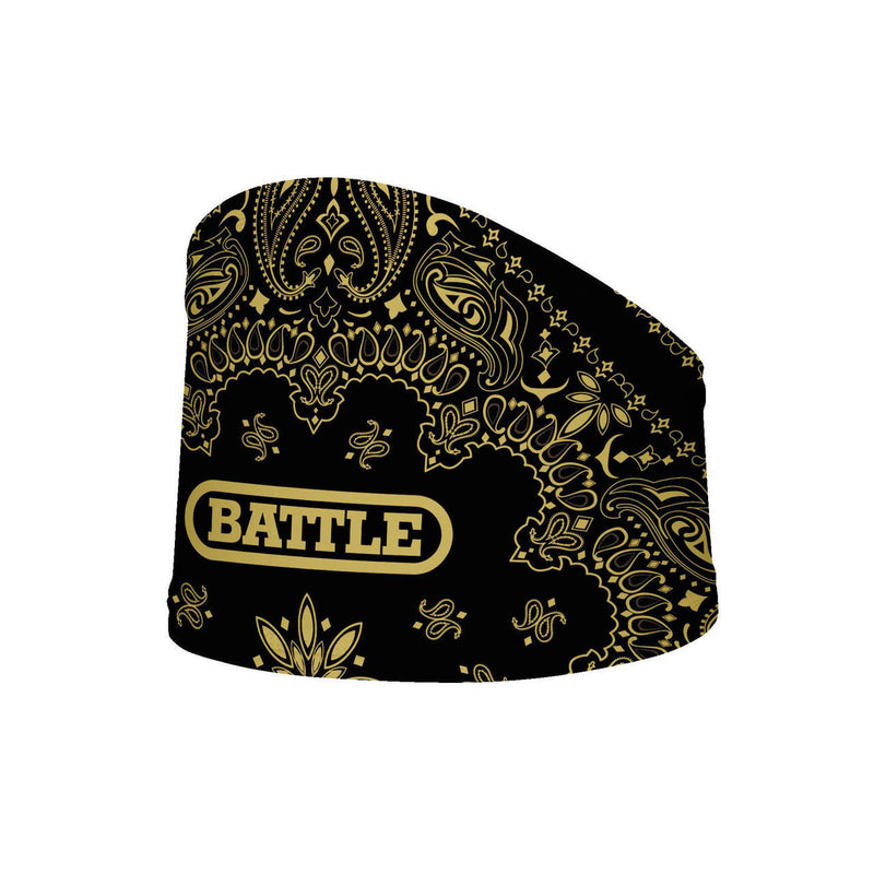 Black/Gold; Stylish Bandana for Sports and Outdoor Activities
