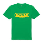 Green/Yellow; Battle Original Football Comfy Tee For Adults & Youths