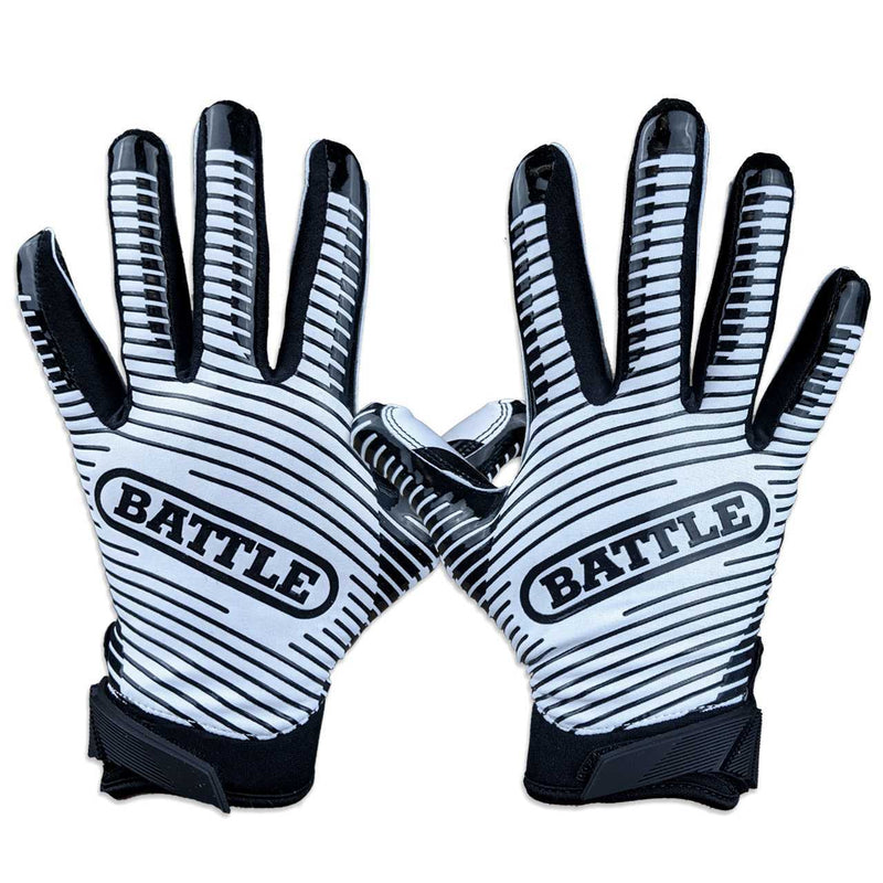 Battle Sports Beware of Dog Doom 1.0 Football Receiver Gloves - Adult and Youth