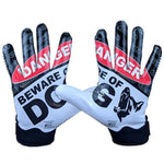 Battle Sports Beware of Dog Doom 1.0 Football Receiver Gloves - Adult and Youth