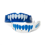 Blue; Fangs Custom Football Mouth Guard