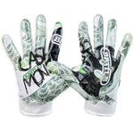Battle Sports Cash Money Doom 1.0 Football Receiver Gloves - Adult and Youth