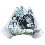 Battle Sports Cash Money Doom 1.0 Football Receiver Gloves - Adult and Youth