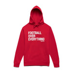 Red; Football Warm-up Hoodie