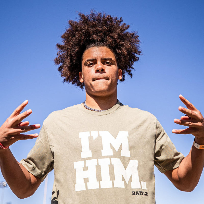 Battle Sports IM HIM T-Shirt - Adult and Youth