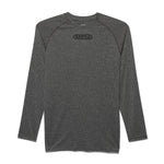 Charcoal; Battle Sports Long Sleeve Performance Team Athletic Fit T-Shirts