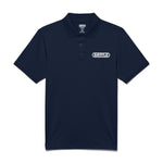 Navy; Battle Sports Athletic Fit Polo Shirt