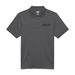 Charcoal; Battle Sports Athletic Fit Polo Shirt