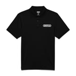 Black; Battle Sports Athletic Fit Polo Shirt