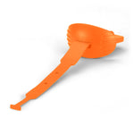 Neon Orange; Speed Football Mouthguard with Connected Thick Strap, the best mouthguard for braces.