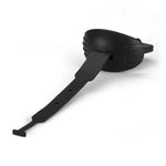 Black; Speed Football Mouthguard with Connected Thick Strap, the best mouthguard for braces.