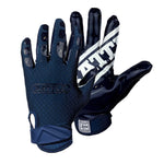 Navy; Receiver Football Gloves