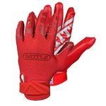 Red; Receiver Football Gloves