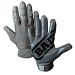 Charcoal; Receiver Football Gloves