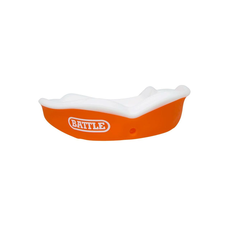 Orange; Ultra-Fit protective mouthguard for football