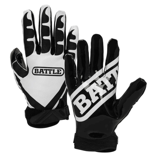 Ultra-Stick Receiver Football Gloves by Battle Sports