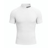 Mock Neck PRO Short Sleeve Compression