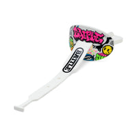 Graffiti Speed Football Mouthguard with Connected Thick Strap